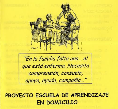 El proyecto “Escuela de Aprendizaje a Domicilio” se celebrará en una sesión al mes desde febrero a mayo del 2016