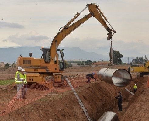La CHS convoca a los afectados de Totana para el procedimiento de expropiación de las obras de emergencia de la tubería de agua desalinizada