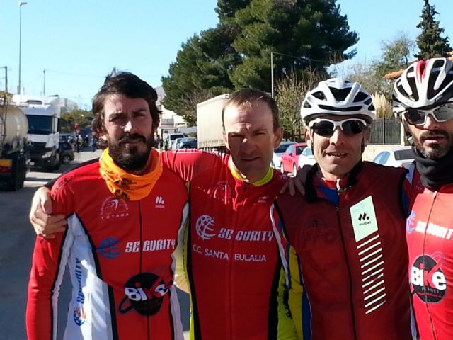 Buena actuación del CC Santa Eulalia en Bonete (circuito btt Albacete)