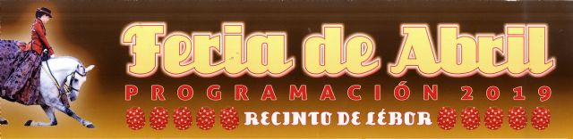 Este próximo fin de semana se celebra la Feria de Abril en el recinto de Lébor con un amplio programa de actos