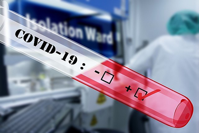 En Totana se han registrado 10 casos confirmados de infección por COVID19 hasta el 31 de marzo