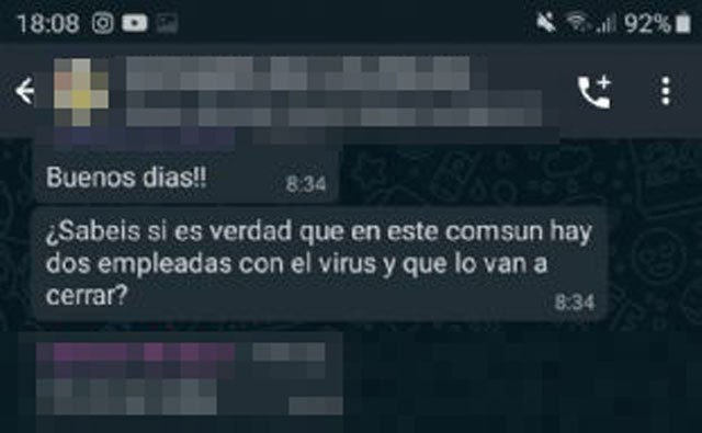 Consum desmiente que tengan empleadas con Coronavirus y vayan a cerrar
