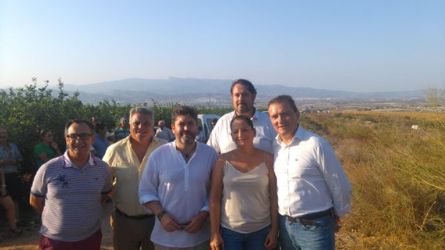 Ciudadanos apoya la llegada de agua para 970 agricultores de tres pedanías totaneras desde la desaladora de Águilas