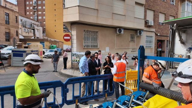 El Gobierno regional invierte 344.000 euros en la mejora de la red de saneamiento de La Unión