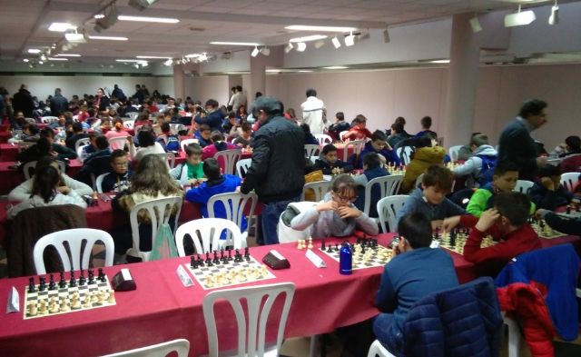 Totana acogió la I Jornada Regional de Ajedrez de Deporte Escolar
