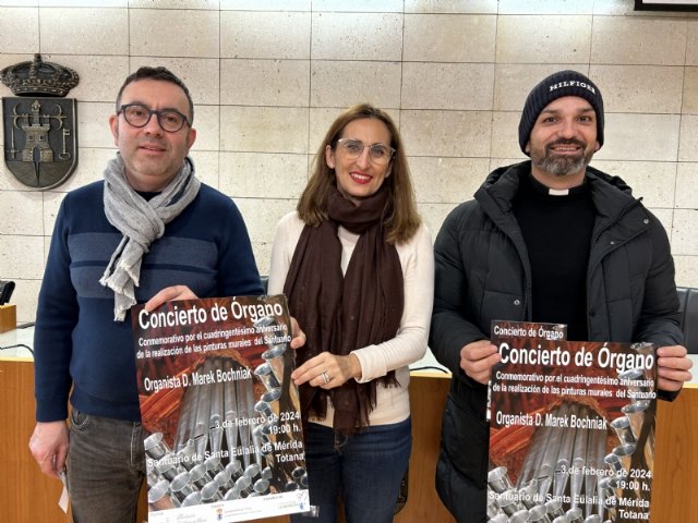 Mañana se celebra el concierto conmemorativo por el 400 aniversario de las pinturas murales del Santuario de Santa Eulalia
