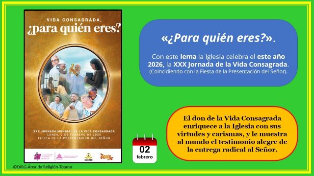 La Vida Consagrada, una pregunta que sigue iluminando nuestro mundo