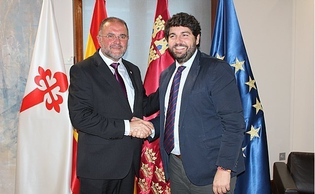 El presidente López Miras recibe mañana al alcalde de Totana