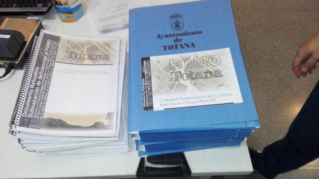 Ganar Totana IU asegura que 'el Alcalde desbloquea definitivamente la tramitación del Plan General'