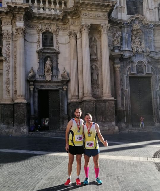 El CAT participó en cuatro pruebas este domingo subiendo al podio en los 21Km de la Murcia Maratón
