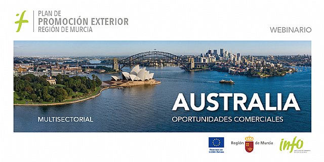 La Comunidad prepara a las empresas regionales para abrir mercado en Australia tras el tratado con la Unión Europea