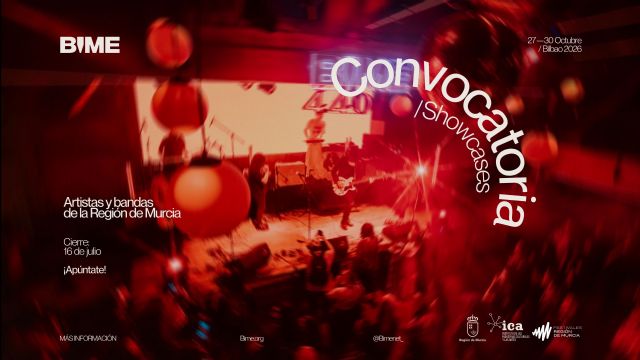 Cultura vuelve a participar en la nueva edición del BIME y abre la convocatoria para que dos bandas murcianas actúen en el evento
