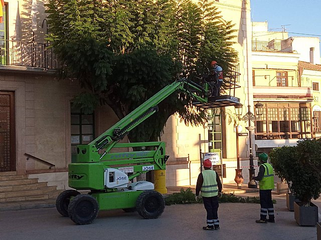Trabajos previstos para el día de hoy por la brigada municipal de Obras y Servicios