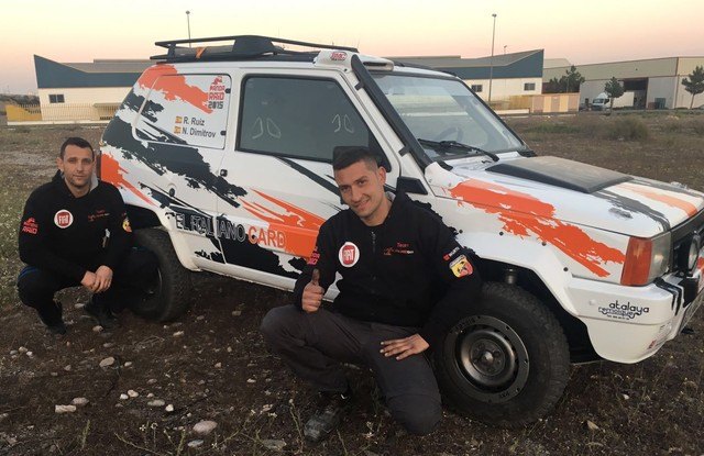 El equipo totanero El Italiano Card formado por Nicolai Dimitrov y Roberto Ruiz tomarán parte en la PANDA RAID 2016