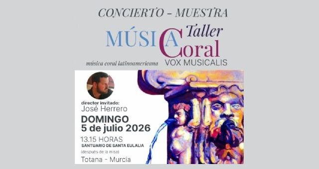 El Taller Coral 'Música Coral Latinoamericana' llega a su gran final este domingo con un gran concierto en La Santa