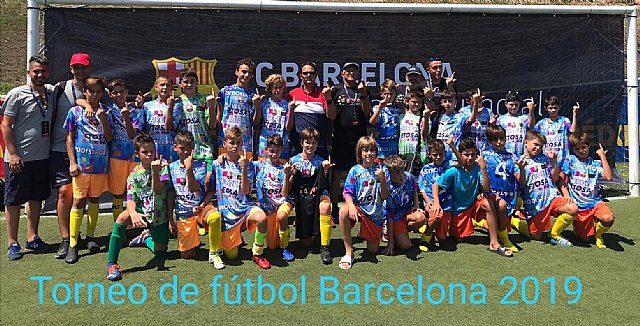 La Peña Barcelonista de Totana conquista Barcelona