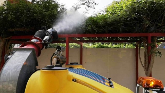 Realizan diversas actuaciones incluidas en el programa integrado de control de plagas urbanas, más concretamente contra los mosquitos