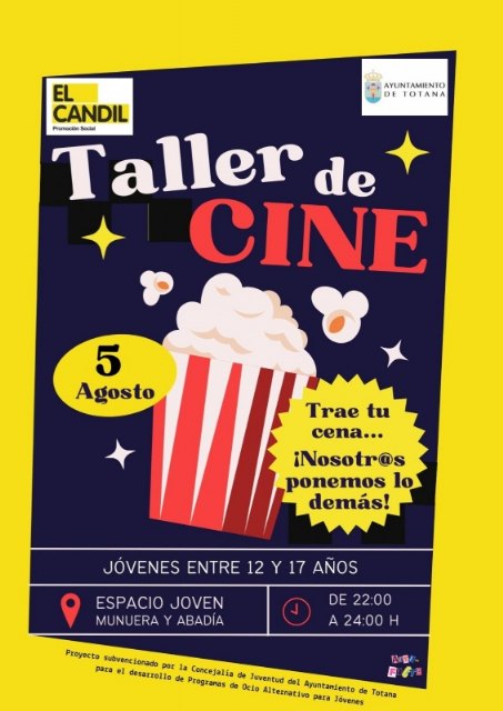 Taller de cine y campeonatos de bádminton y ping pong