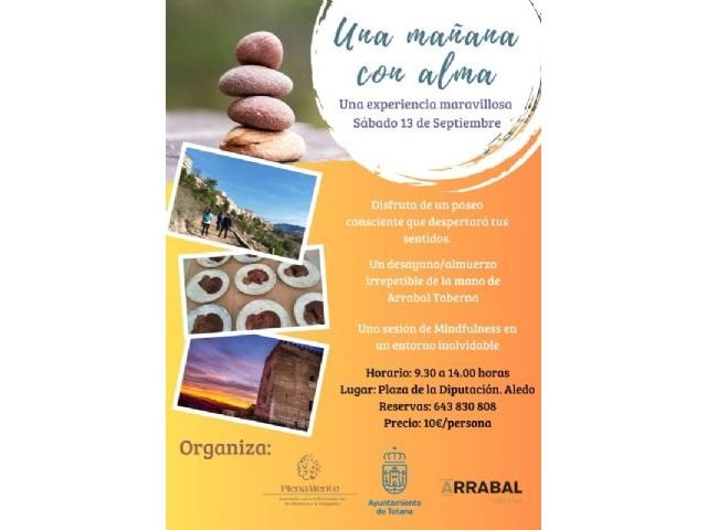 La actividad “Mañana con alma” se celebra en el entorno del castillo de Aledo el sábado 13 de septiembre, dentro del programa “Verano Joven 2025”