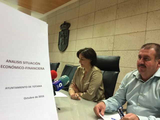 El análisis económico-financiero del Ayuntamiento de Totana arroja una deuda total municipal actualizada de 180 millones de euros