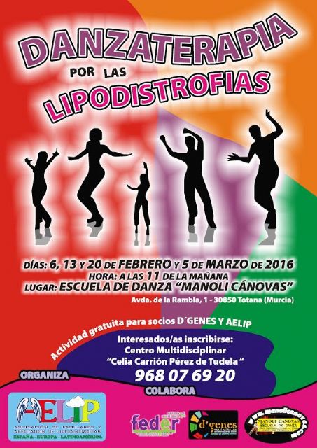 AELIP organiza la actividad 'Danzaterapia por las lipodistrofias'.