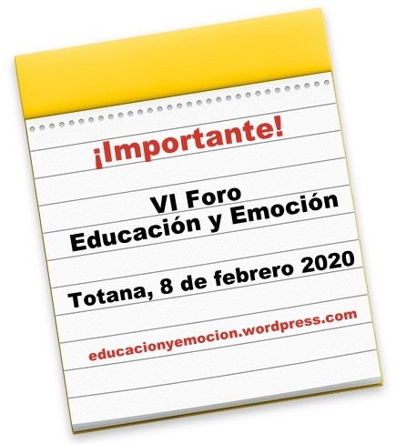 Ya hay fecha para el VI Foro Educación y Emoción