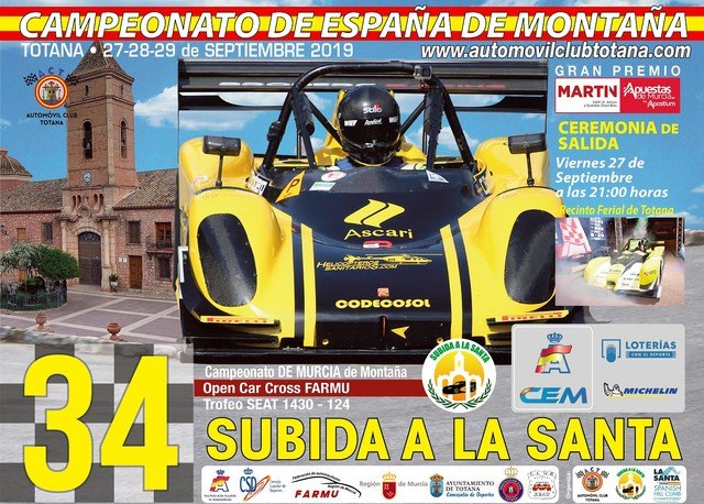La 34º Subida a La Santa calienta motores con importantes novedades