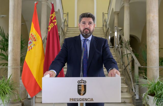 López Miras, sobre el 29-N: 'Es el momento de recuperar la igualdad entre todos los espa&ntilde;oles'