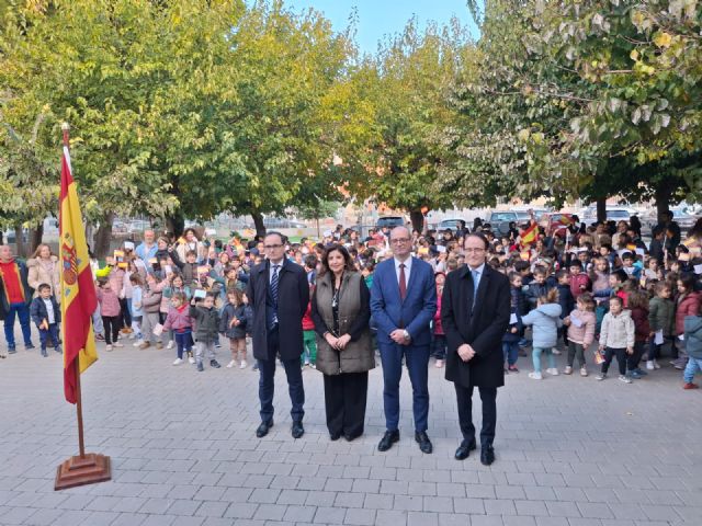 El alumnado de la Región celebra el día de la Constitución Española