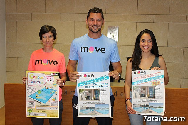 Se presenta el nuevo programa de actividades deportivas de verano del Centro Deportivo MOVE