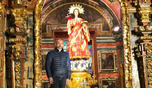 Santa Eulalia ya se encuentra en su Santuario