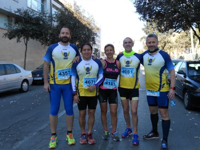 Participación del Club Atletismo de Totana en la Media Maratón de Cartagena