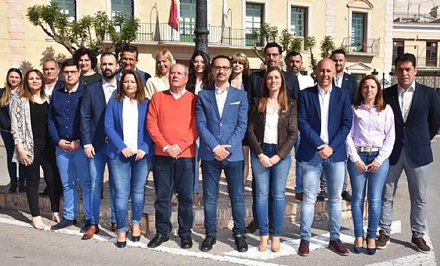 Ciudadanos apuesta por la ilusión, la regeneración y el cambio en su lista para Totana