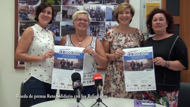 Totana se suma al reto 'Entre todos 12 millones', iniciativa promovida por la fundación CEPAIM en apoyo a los menores refugiados