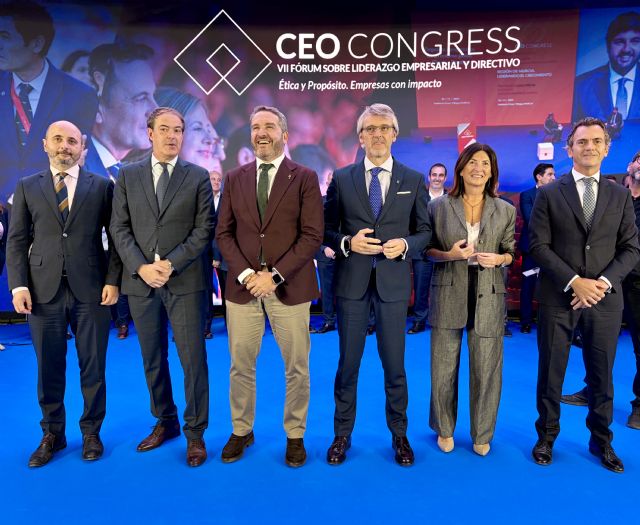 La séptima edición del CEO Congress reunirá en Murcia a 1.200 directivos y responsables de las principales empresas de la Región