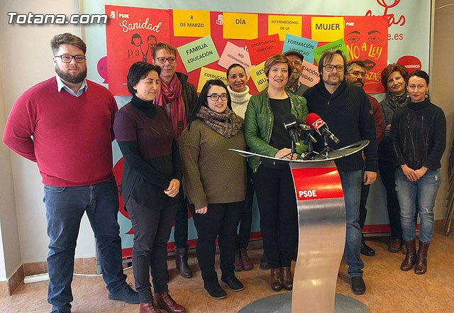 PSOE - Manifiesto 8 de marzo 2016. Día Internacional de las Mujeres
