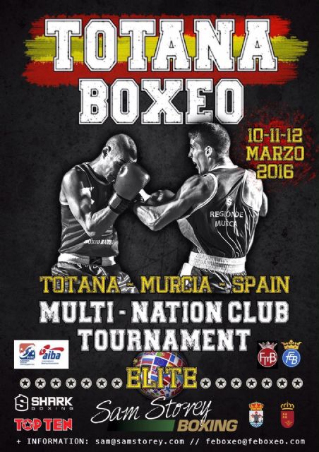 Los mejores boxeadores del mundo se dan cita este fin de semana en Totana