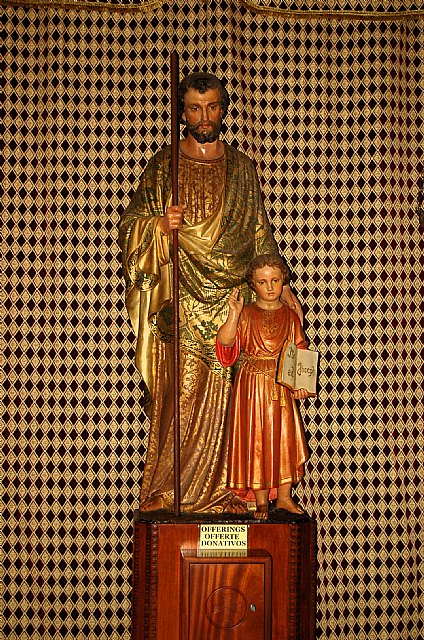 En la iglesia de San José en Nazaret (Israel), DJRG-2011