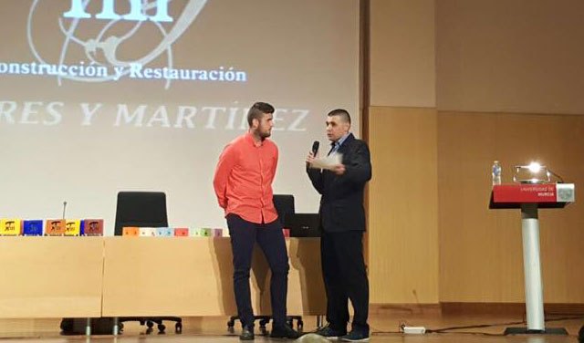 El totanero Alfonso Javier Cánovas López, galardonado con el premio 'Jugador ideal' en la VIII Edición Premios Pasión Deportiva