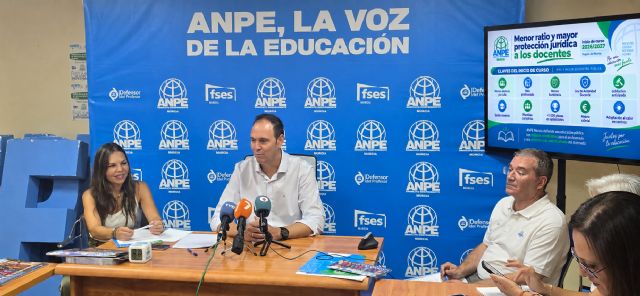 ANPE Murcia reclama a la Consejería que el curso 2026-2027 sea el curso de los hechos y de las mejoras reales para el profesorado y la enseñanza pública