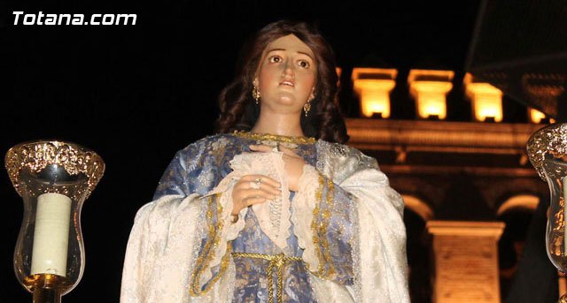 La imagen de Santa María Cleofé tenía previsto desfilar la noche de Jueves Santo de forma excepcional