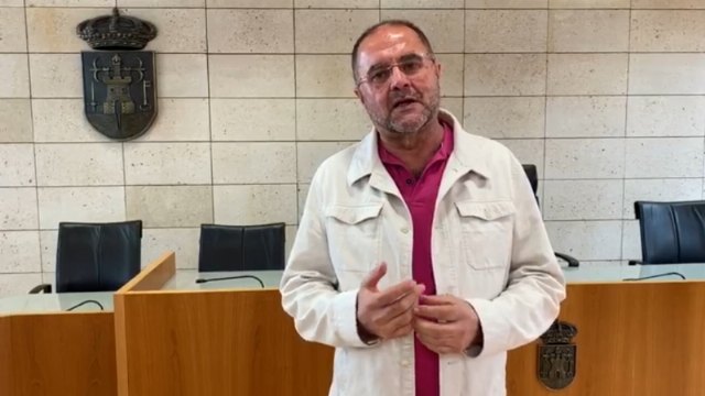 El alcalde lanza un mensaje a la ciudadanía, en el Día de la Región de Murcia, con motivo del 38 aniversario de la aprobación del Estatuto de Autonomía