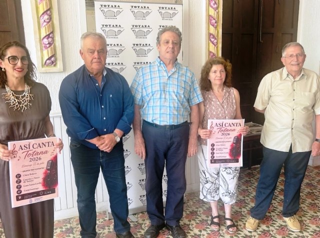 'Así Canta Totana' se celebra este domingo con la participación de cuatro grupos