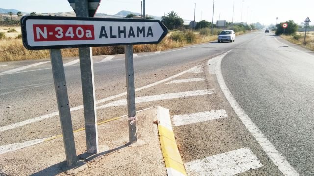 Se licita el contrato de rehabilitación en varios tramos del firme de la N-340 en el término municipal de Totana por más de 34.000 euros