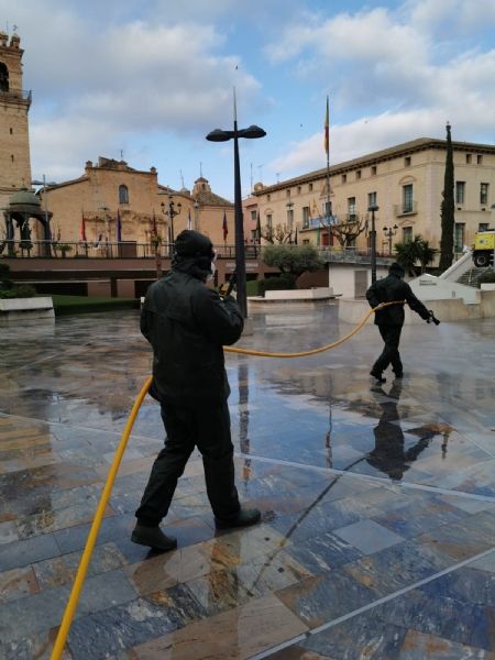 El PP de Totana insta al Gobierno Regional de López Miras a llevar a cabo la desinfección del municipio por parte de la brigada BRIFOR dentro del Plan Platea