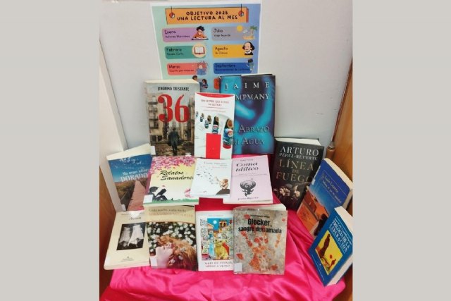 La Biblioteca Municipal comienza el año con la campaña de fomento de la lectura “Objetivo 2025: una lectura al mes”