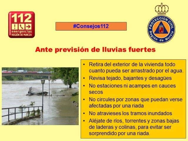 Las previsiones apuntan a que tendremos un fuerte temporal de lluvias, viento y oleaje en la zona mediterránea