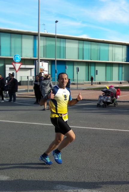Edu Lucas, del Club Atletismo Totana, participa en los 11 km Villa de Torre Pacheco