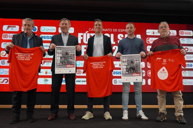 Murcia acoge el Campeonato de España de Fútbol Sala para Personas con Discapacidad Intelectual