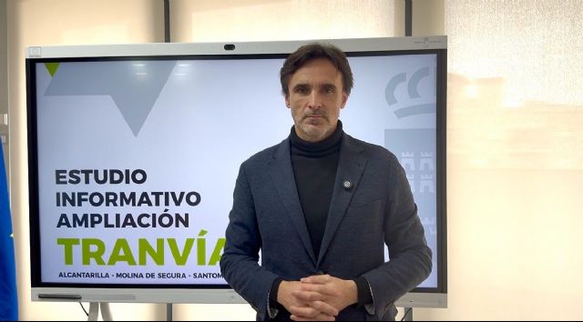 El Gobierno regional encarga el estudio informativo para ampliar el tranvía hacia Alcantarilla, Molina de Segura y Santomera